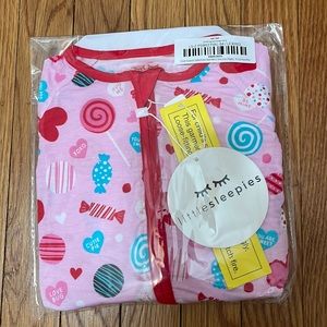 Pink Valentines Little Sleepies